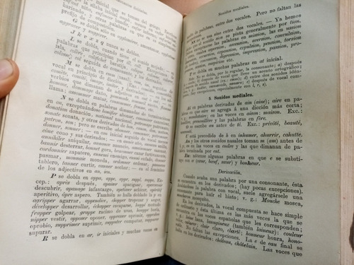 Libro Antiguo.gramática De La Lengua Francesa. F. Tanty 1902 (Usado)