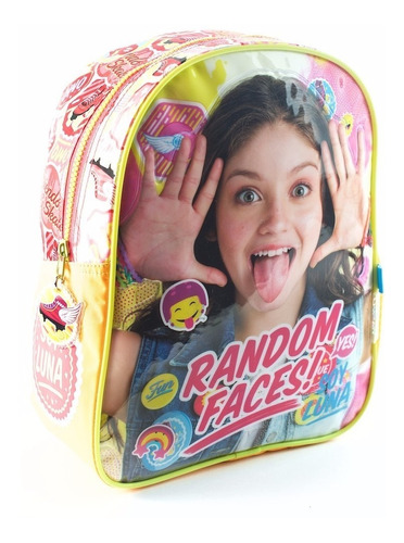 Mochila Espalda Jardin 12 PuLG. Disney Soy Luna Mundo Manias