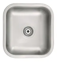 Comprar Bachas Cocina Simple Bajo Mesada 34x37x20 Mi Pileta 402 Color Plateado