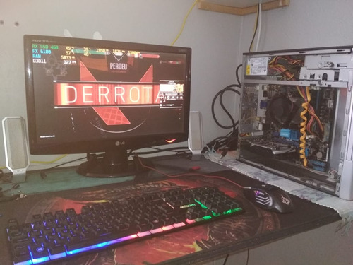 Pc Gamer Fx 6100/8gb Ddr3/rx 550 4gb/hd 320gb