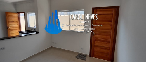 Imagem 7 de 22 de 6801 - Casa Nova 2 Dormitórios Suíte Churrasqueira Piscina
