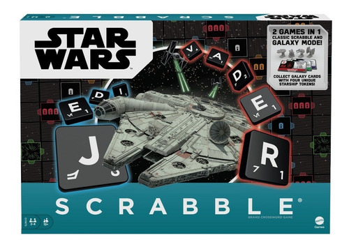 Juego De Mesa Familiar Scrabble Star Wars