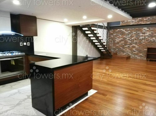 Imagen 4 de 14 de Departamento Loft 1 Recámara En City Towers Black