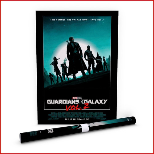 Poster Película Guardianes De La Galaxia Vol. 2 #9 - 40x60cm