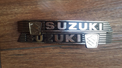 Insignias Suzuki Originales Inmaculadas Moto Clasica