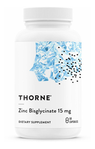 Thorne - Bisglicinato De Zinc 15 Mg - 60 Cpsulas
