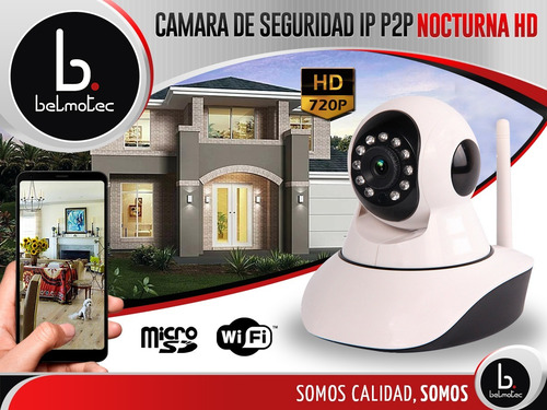 Camara De Seguridad Ip Motorizado P2p Wifi Vision Nocturna