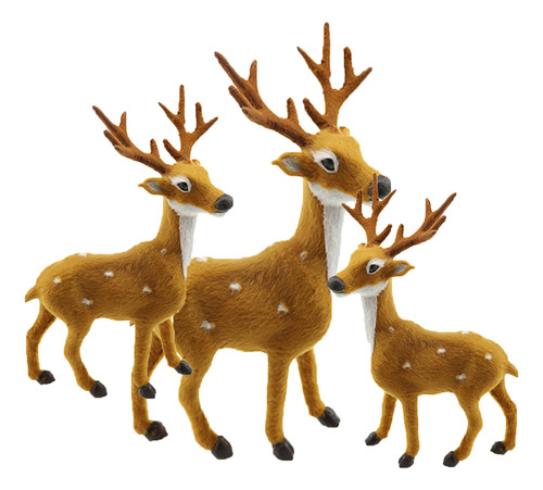 Muñeco De Reno Grande Para Decoración Navideña Para Nochevie