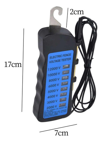 Probador De Cercas Eléctricas Medición De Voltaje 8 12kv