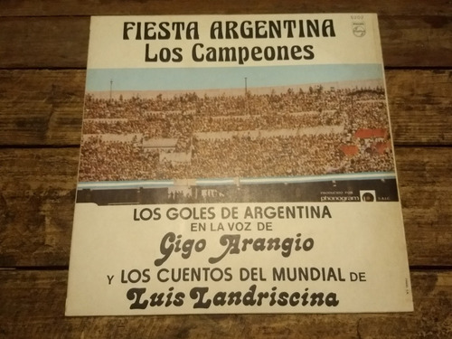 Mundial 78 Futbol Lote 3 Discos De Vinilo 1978 (Usado)