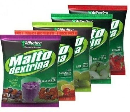 Imagem 1 de 1 de 5x Malto Dextrin 1kg - Atlhetica - Combo Revenda - 5kg