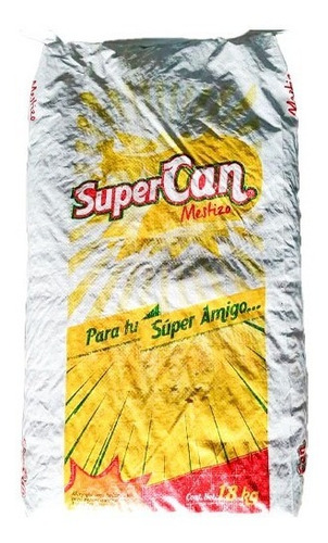 Imagen 1 de 1 de Croquetas Para Perro Adultos Supercan Mestizo 18 Kg