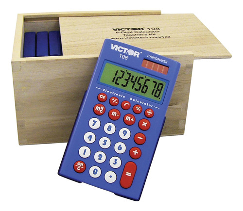 Kit De Calculadora Para Profesor Victor Vct108tk-a1 108 (...