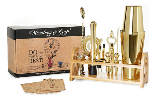 Juego De Cocteleria Mixology & Craft  De 13 Piezas