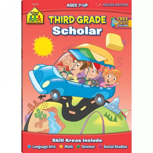 02304 School Zone Third Grade Scholar