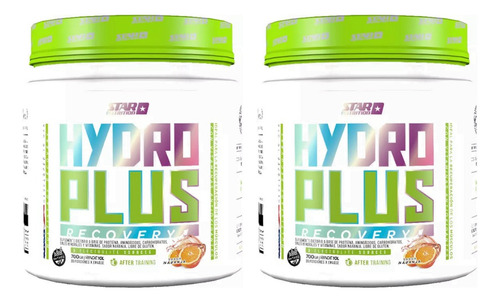 Star Nutrition Hydro Plus Recovery 700g X2 Unidades Orange
