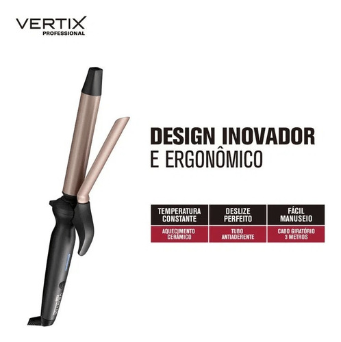 Modelador De Cabelo Profissional Vertix Bivolt