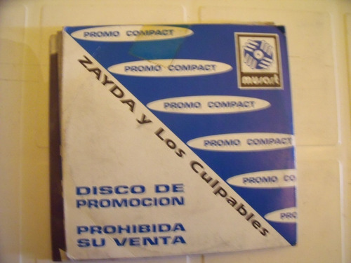 Cd Zayda Y Los Culpables, Sismo De Pasion, Promo Sencillo