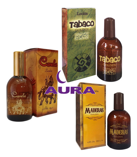 Kit Loción De Canela Maderas Y Tabaco 120 M.l
