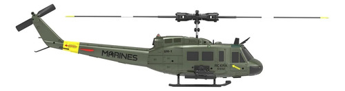Helicóptero Rc Uh-1 1:48 - 6 Canales, Giroscopio 6 Ejes