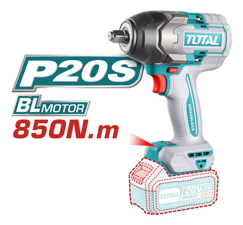 Combo Llave De Impacto 850nm + Aspiradora + Amoladora Total