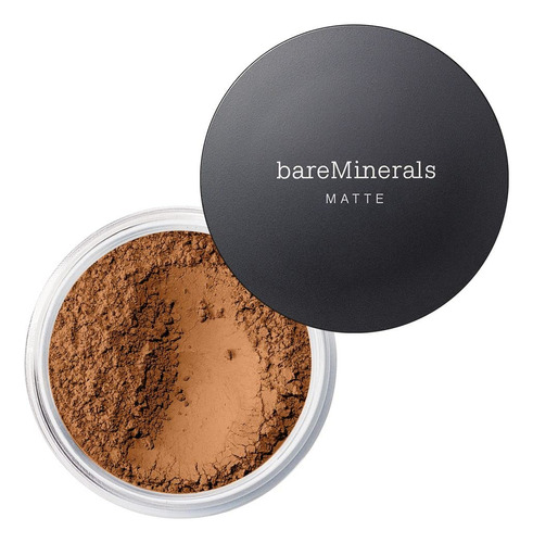 Bareminerals Matte Loose Powder Foundation Spf 15, Medio Sua