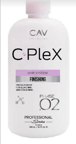 Finishing C-plex Cav X 500 Ml (paso 2)