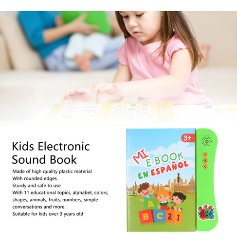 Libro De Sonidos For Aprender Español, Lenguaje Electrónico