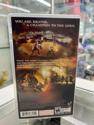 Jogo Original Psp God Of War Chains Of Olympus (Usado)