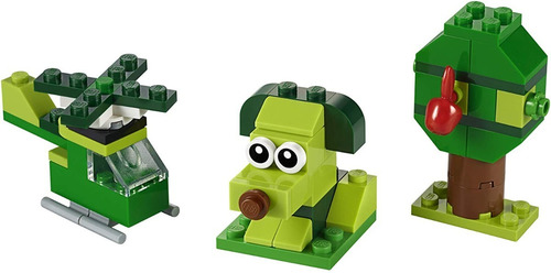 Lego Classic Perrito Verde 3 En 1 Figuras 60 Pzs