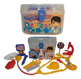 Set Doctor Enfermero Instrumentos Médicos Juguete Niño