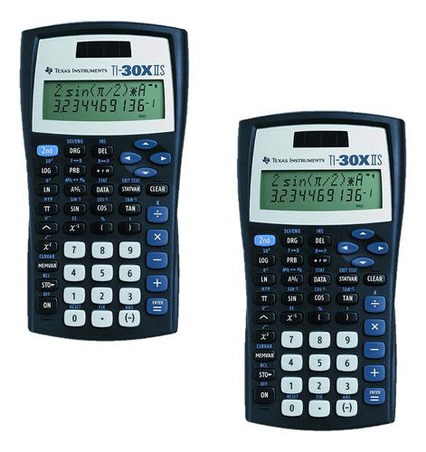 Texas Instruments Ti-30x Iis - Calculadora Cientfica De 2 Ln