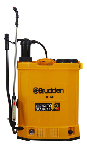 Pulverizador Costal Ss20b 20l 2x1 Elétrico/manual - Brudden