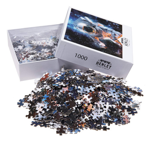Puzzle De Astronauta 1000 Piezas Rompecabezas Espacial Adult