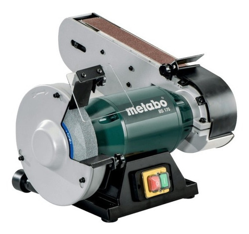 Esmeriladora Doble Combinada De Cinta Metabo Bs 175 500w