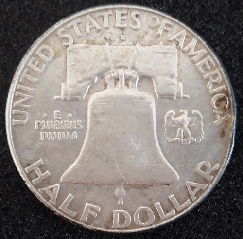 Imagem 1 de 2 de Moeda Half Dollar Ano 1963 Estados Unidos 