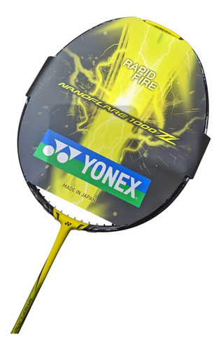 Raqueta De Badminton Yonex Nanoflare 1000z Lightning Yellow Color Amarillo