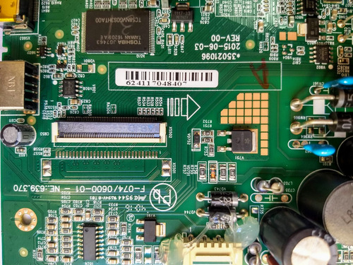 Imagem 2 de 2 de Placa Principal Tv Semp Toshiba Tcl 40l1500 *35021096