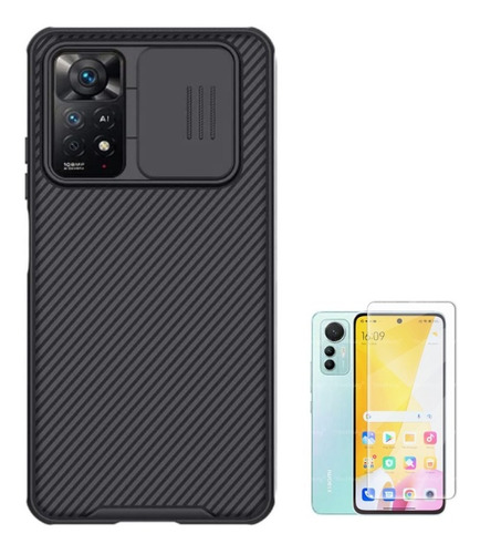 Case Nillkin Cam Para Xiaomi Redmi Note 11 Pro 4g / 5g + V