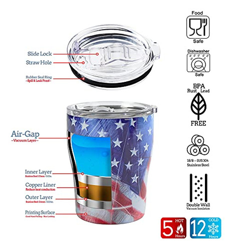 Taza De Viaje Con Infusor Y Tapa Teanagoo, Acero Inoxidable