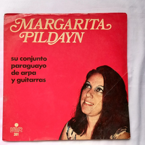 Margarita Pildayn Su Conjunto Paraguayo Arpa Vinilo / Kktus