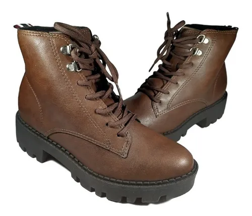 Bota marrom store moleca
