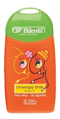 Biferdil Shampoo X250 Niños Trio 