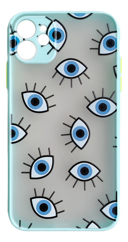 Case Capinha De Olho Grego Para iPhone Capa Linda Silicone