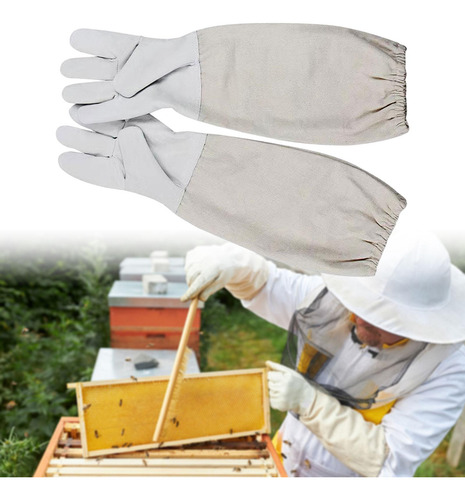 Paquete De 2 Guantes De Apicultura, Puños De Apicultura, L