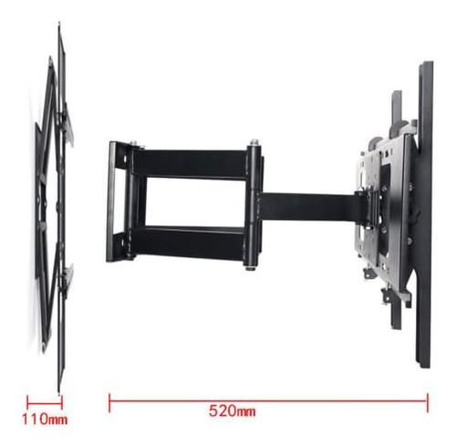 Soporte De Pared Para Tv Henxlco De Doble Brazo, Articula...