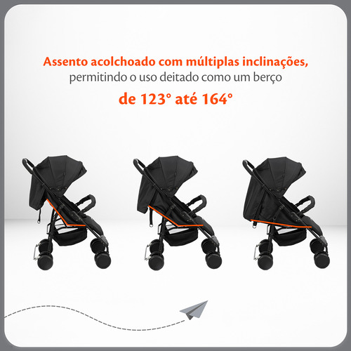Carrinho De Passeio Bossa 0 A 15kg - Voyage