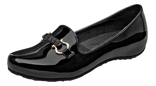 Step Gio Zapatos Para Mujer Negro, Cuña Oculta, Cod. 98186-1