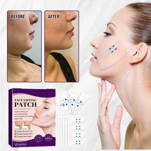 Cinta De Estiramiento Facial Invisible, Aspecto Natural