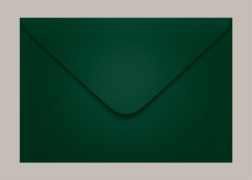 Envelope Convite Colorido Preto 16x23 100 Unidades Scrity Cor Verde Brasil